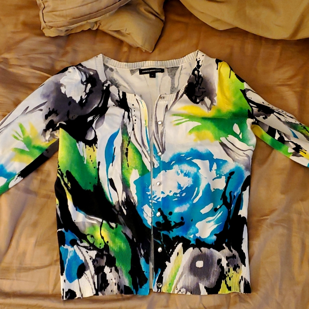 Watercolor Cardigan